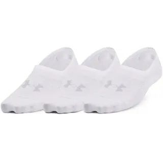 Under Armour UA Breathe Lite Ultra 3-Pack Low Liner Socken Weiß/Grau L