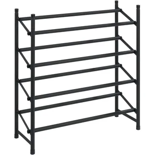 Wenko Hero 62-115 x 68 x 23 cm schwarz matt / schwarz