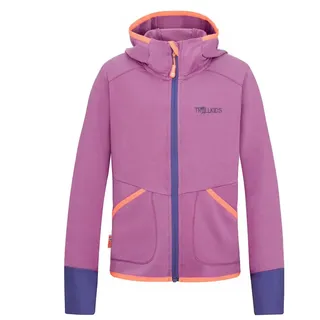 TROLLKIDS Girls Saltfjord Jacket Gr.104 in mallow pink/papaya/violet blue - Rosa