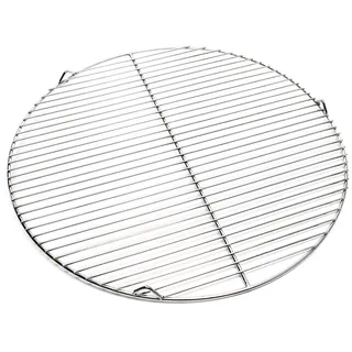 Edelstahl Grillrost rund 55 cm rostfrei für Holzkohlegrill, Gasgrill, Schwenkgrill