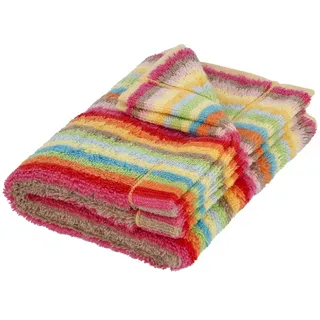 CAWÖ Life Style Streifen 7008 Gästehandtuch 30 x 50 cm multicolor