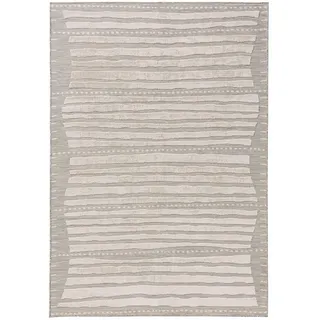 benuta Outdoorteppich Flora Beige 120x170 cm , Kunststoff , Floral , Rechteckig , 120x170 cm , wasserabweisend , Teppiche und Böden, Teppiche, Outdoorteppiche