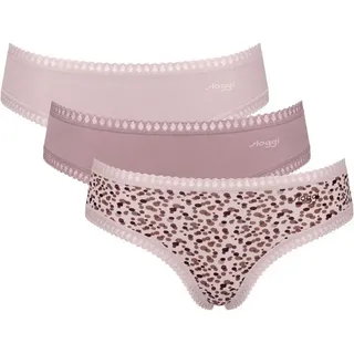 SLOGGI Damen, Sloggi GO Crush Hipster C3P, multiple colours), 1, XXL,