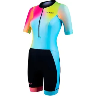 ZONE3 Activate+ Kurzarm-trisuit - Neon / Black - M