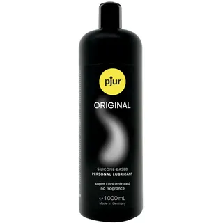 pjur ORIGINAL (1.000ml) - Premium Silikon-Gleitgel - lange Gleitfähigkeit ohne zu kleben - sehr ergiebig und für Kondome geeignet