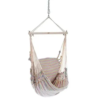 Chico Hängesessel Baumwolle pastell Hängestuhl - Bunt