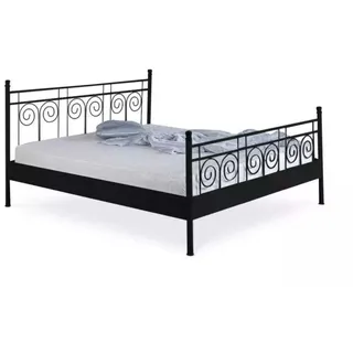 Metallbett Sara – 180 x 220 cm / schwarz