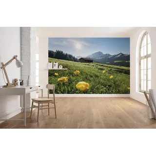 KOMAR Vlies Fototapete Alpenglück