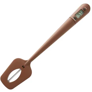 Digitales Süßigkeiten Spatel Thermometer, Fleisch und Süßigkeiten Thermometer, Temperaturmesser, Rührer in Einem, Back und Rührwerkzeug (Schokolade)