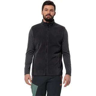 Jack Wolfskin Waldsteig Fz Weste - Black - L
