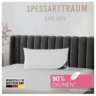 SPESSARTTRAUM 3-Kammer-Kopfkissen 80 x 40 cm Weiß