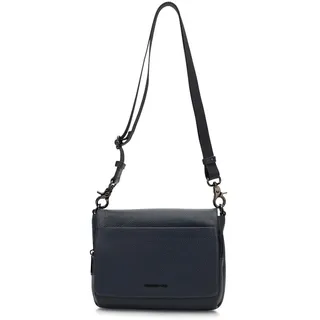 Mandarina Duck Mellow Leather Crossover Umhängetasche Leder Dress Blue