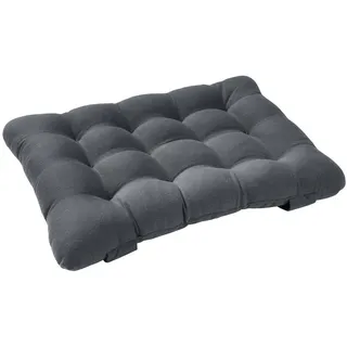 Butlers Sitzkissen Solid für Bierbänke 36 cm , Grau , Textil , 25x36 cm , Heimtextilien, Wohntextilien, Sitzkissen