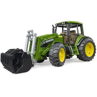 Bruder 02052 - John Deere 6920 mit Frontlader - 1:16 Fahrzeug, Traktor, Trecker, Schlepper, Bulldog, Bauernhof, Landwirtschaft, Feldarbeit, Maschine, bworld, Spielzeug