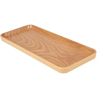 García de Pou - 4 Stück - Rechteckige Tabletts 'Asami Ware' 28,5 x 12 x 2 cm Kunstleder Melamin