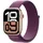Watch Series 10 GPS+Cellular 42 mm Aluminiumgehäuse Roségold Sport Loop lila verstellbar