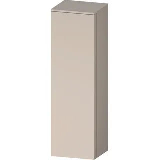 Duravit Collection One Halbhochschrank, Türanschlag links, 400x360x1320mm, QA1345L91910000, Farbe: Taupe Matt Dekor