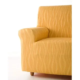 Zebra Textil Sofa, Gelb, Ohrensessel