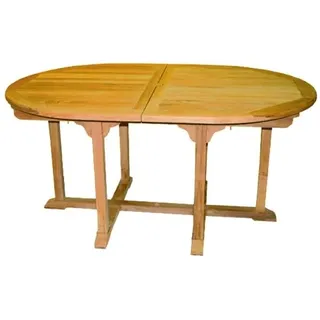 Lex Premium XXL Ausziehtisch 220 x 110 x 75 cm Braun