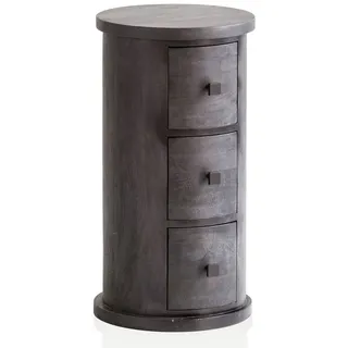 Wohnling Sideboard 34 x 34 x 65 cm schwarz