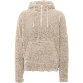 Kapuzenpullover 11 PROJECT "Hoodie PRDaeg", Herren, Gr. L, beige (oatmeal), Obermaterial: 100% Polyester PES., Sweatshirts Kapuzenpullover