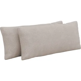 Auflagekissen SIT & MORE "Emely", grau (elefant), B:65cm H:25cm T:10cm, 100% Polyester, Polsterauflagen, Auflagekissen