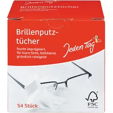 Brillenputztücher 54Stück von Jeden Tag