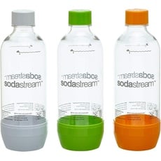 Bild PET-Flasche 3 x 1 l grün/weiß/orange