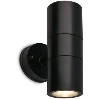 Briloner - Wandleuchte Aussen IP54 Spritzwasser- Staubschutz, GU10 Fassung, max. 7W, Aussenlampe, Wandlampe, Außen Außenleuchte, Außenbeleuchtung, und