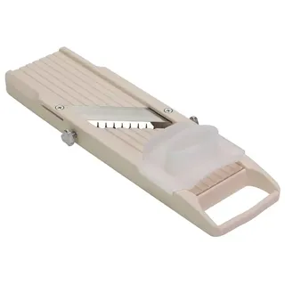 Benriner - Japanische Mandoline Elfenbein 31.5 x 9.2 x 2.4 cm - Kleines Modell Schnittbreite 64 MM - Hohe japanische Qualität.