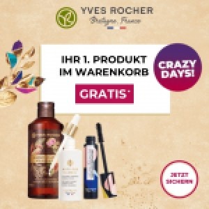 Yves Rocher &#8211; erstes Produkt im Warenkorb GRATIS (egal wie teuer!) ab 20 € + GRATIS Geschenke