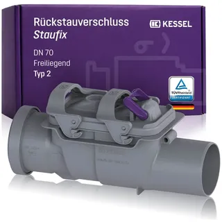 Kessel Rückstauverschluss Staufix DN 70 73070 aus Kunststoff