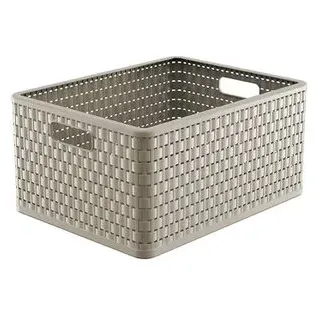 Aufbewahrungskorb Country 43 x 33 x 22 cm braun