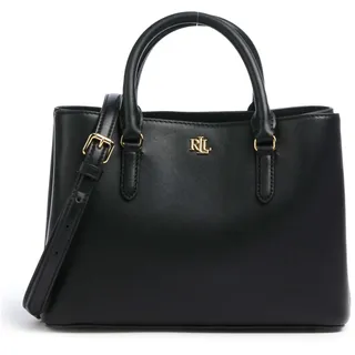 Ralph Lauren Marcy Small Henkeltasche Wildleder Black
