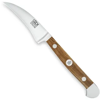 Güde Alpha Olive Schälmesser 6 cm Olivenholz