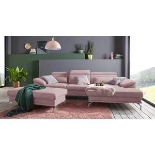 sit&more Polsterhocker »Scorpio« inklusive Federkern, rosa