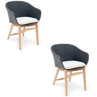 Garland® Sitzkissen Milano Torino 60 x 60 cm Weiß