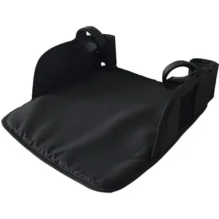 Kinderwagen-Fußstützenverlängerung, Abnehmbare Kinderwagen-Fußstützenverlängerung, Verlängertes Sitzpedal, Kinderwagen-Fußstützenzubehör für Kinderwagen, 35 X 30 Cm (schwarz)