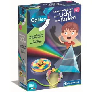 CLEMENTONI Experimentiere mit Licht und Farben
