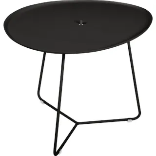 Fermob COCOTTE niedriger Tisch mit abnehmbarer Platte aus Aluminium 55x44,5 cm