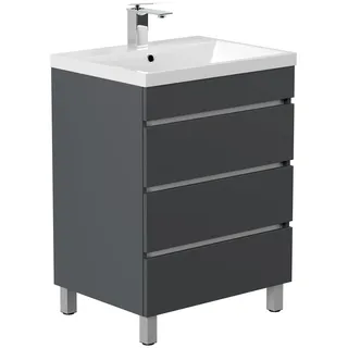 Posseik Stand-Badmöbel Fellini 60" Grafit