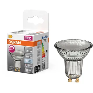 Osram LED Leuchtmittel GU10 Superstar PAR16 120° 6,9W dimmbar kaltweiß