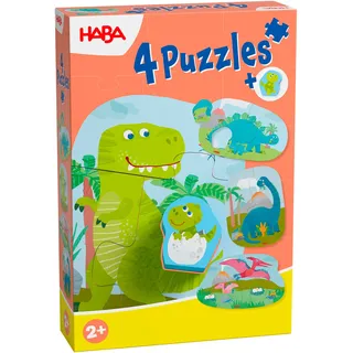 HABA 4 erste Puzzles Dinos