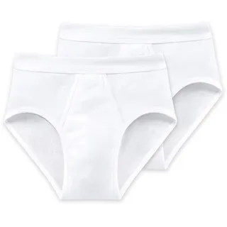 SCHIESSER Essentials Slip weiß XL 2er Pack
