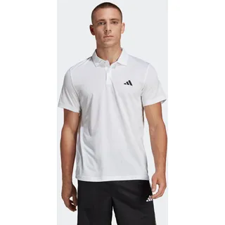 Poloshirt ADIDAS PERFORMANCE "TRAIN ESSENTIALS TRAINING", Herren, Gr. 3XL, schwarz-weiß (weiß, schwarz), Obermaterial: 100% Polyester, clean, Shirts Poloshirt