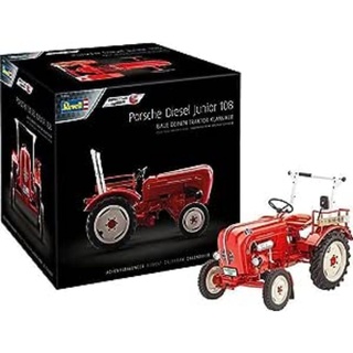 REVELL Adventskalender, Porsche Junior 108 mit Easy-Click-System in 24 Tagen zum Traktor, Adventskalender für Jungen, Mädchen & Erwachsene ab 10 Jahren, Geschenk zu Weihnachten