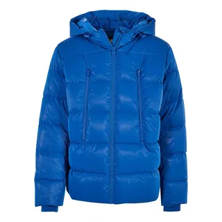 URBAN CLASSICS Herren TB6330-Shark Skin Puffer Jacket Jacke, royal, M