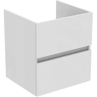 Ideal Standard Eurovit+ Badezimmer-Waschtischunterschrank mit 2 Schubladen, 50 cm, Weiß