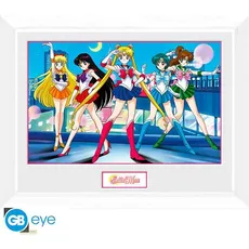 GB Eye Sailor Moon Framed Print Group (30x40), Weiteres Gaming Zubehör, Weiss
