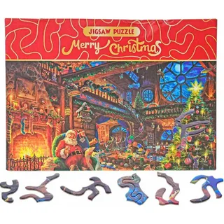 Mikro Trading Puzzle Weihnachten mit Weihnachtsmann 468Stück